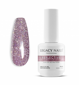 Reflective Gel Polish, Malibu, 15 ml